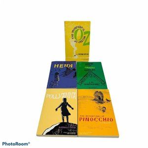 Lot of 5 Childrens Novels Dalmatian Press Treasury If Illustrated Classic